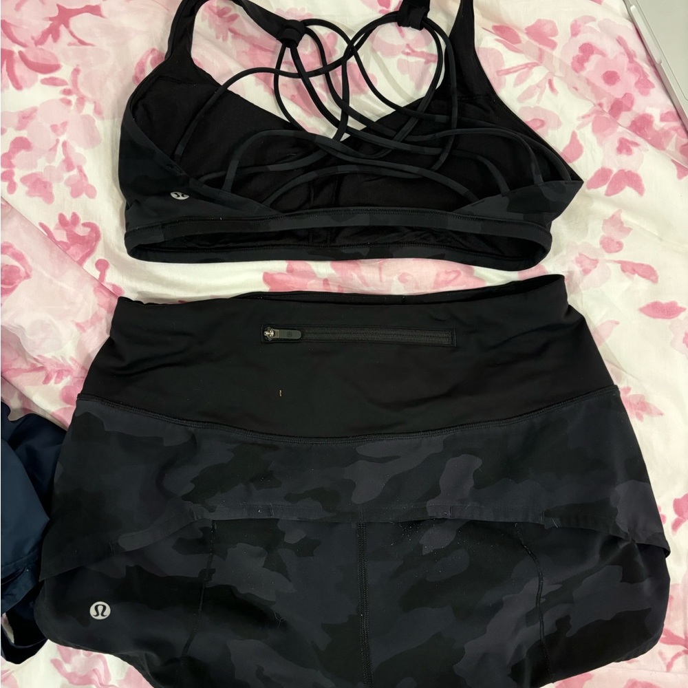 Black Camo Lululemon set